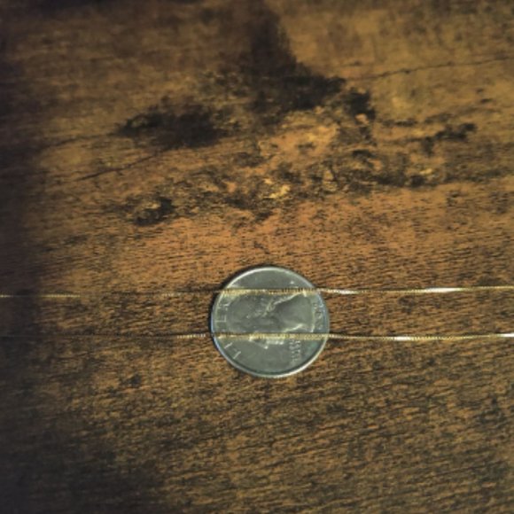 14k Cross/Diamond Pendant With Box Necklace - Picture 4 of 10